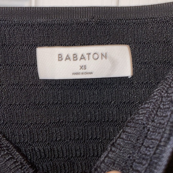 ARITZIA BLACK PEARL BUTTON TANK TOP - Picture 4 of 4